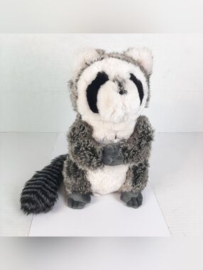 Pottery Barn Teen 14" Tall Plush Raccoon with Speakers